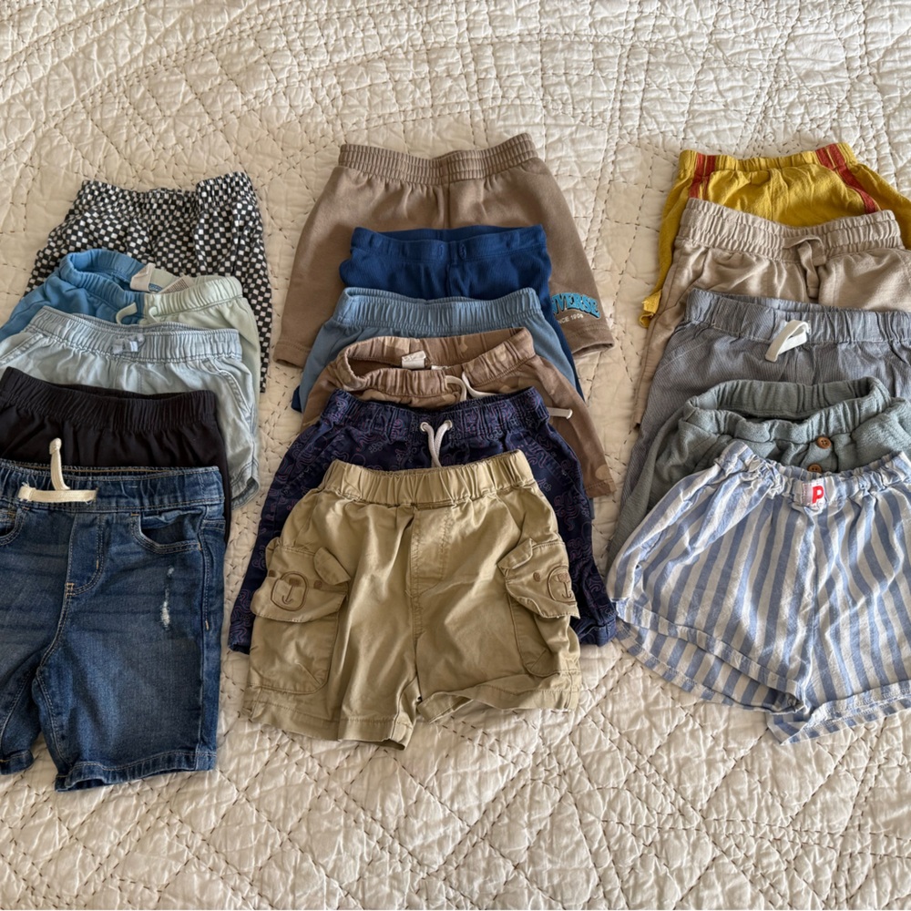 Lot of boys 4t Assorted Kids Shorts Collection